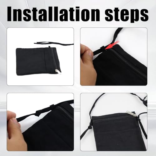 Image of Ultralight Cell Phone Purse - Nylon Small Crossbody Phone Bag with Zipper