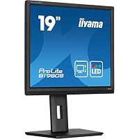 iiyama Prolite Monitor LED 48 cm 19" SXGA HDMI DP Ajustes de