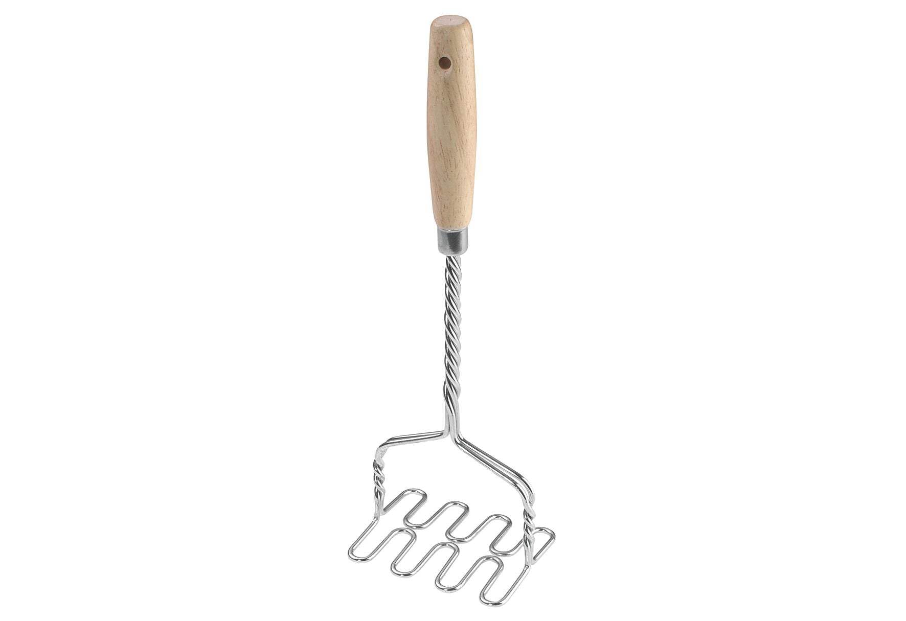 Westmark Silver/Beige Stainless Steel Potato Masher,
