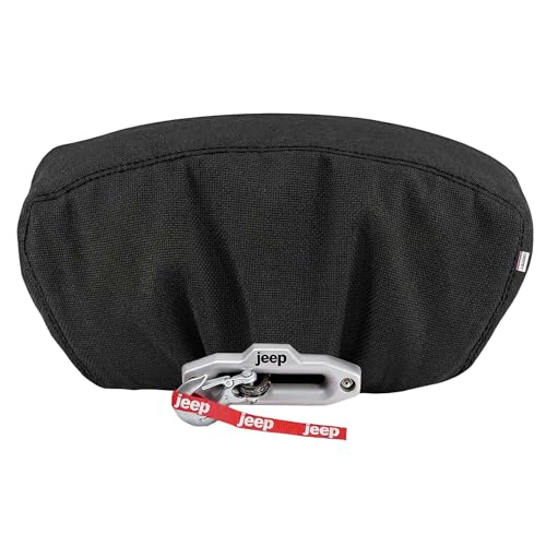 COVERTIFY Winch Cover 600D Heavy Duty Waterproof Winch Cover 12000lb Dustproof Sunproof Tear-resistant Cover 8000 - 17500lbs for Outdoor All-Weather Protection  21.5 x 9.5 x 7.5