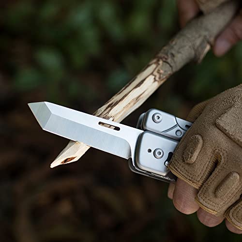 Pince multi-outils de camping avec embouts et ciseaux S802 - 8