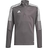 Material de calidad adidas GM7321 TIRO21 TR Top Y Sweatshirt Unisex Kids Team Grey Four 910A