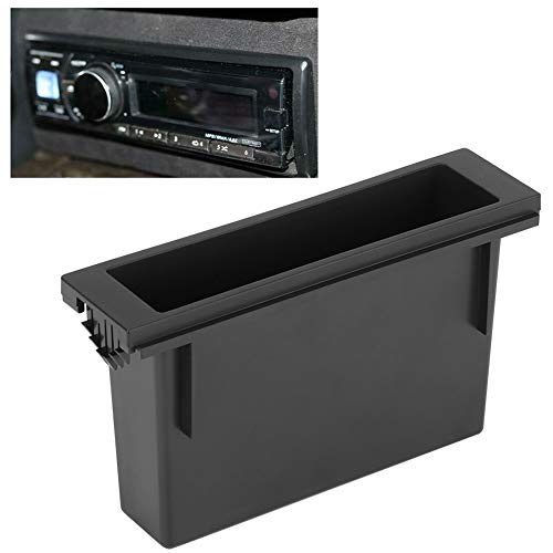 1Din Car Stereo Radio Storage Box Inner Pocket Select Storage Dashboard Storage Case,Dashboard Case Interior Accessories Fits Stereo Radio Pocket Radio Accessories