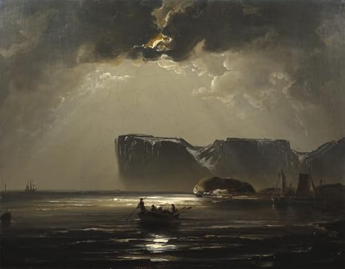 Tableaux mural sur toile Peder Balke, impression d'art haute définition pour chambre, 60x90