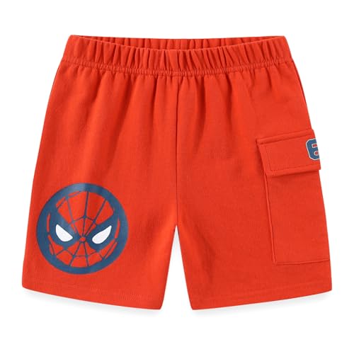 Image of Marvel Spider-Man Boys 4 Piece Mix and Match T-shirts and Shorts Set for Big Kid