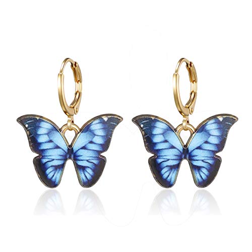 Girls Hypoallergenic Huggie Hoop Earrings with Charm Cute Small Dangle Hoop Earrings Set (10-20 Pairs)3