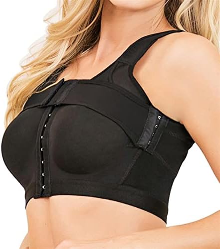 Front Breast Support Bra for Women Implant Stabilizer Post Surgery Compression Lingerie Surgical Augmentation Bralette