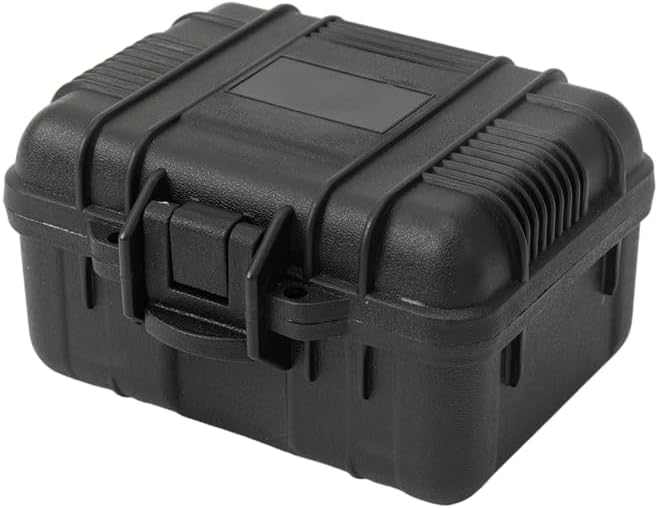 Utility Box Storage Case Container With Heavy Duty Fasteners And Waterproof Seal