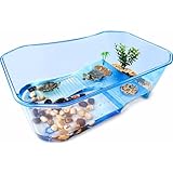 Rypet Turtle Tank Aquarium - Reptile Habitat...