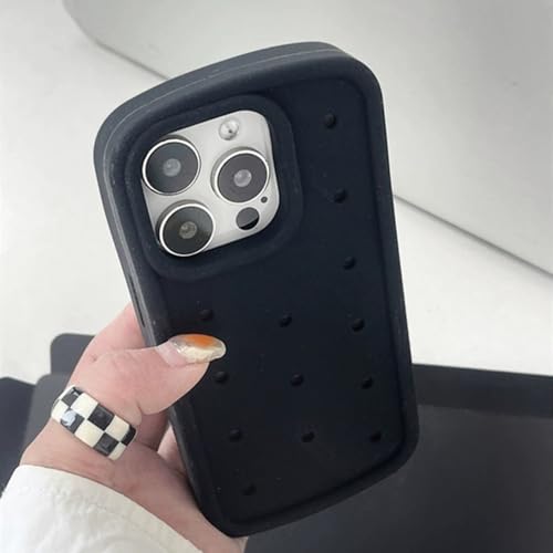 Coque anti-surchauffe iPhone 14 Pro Max silicone souple noire dissipation chaleur