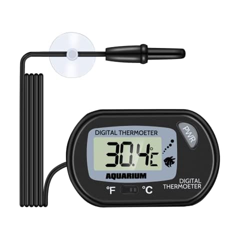 Zacro Digital Aquarium Thermometer with Probe Cover