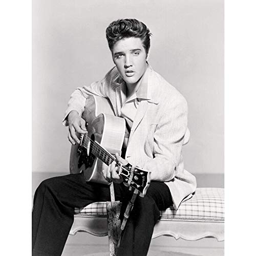 Póster de estrella de la celebridad Elvis Presley cantante vieja música original 7 42 x 63 cm