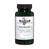 Vitanica Sleepblend, Non Habit Forming Sleep Support Supplement, with Melatonin, Valerian Root, Passionflower and Hops, Vegan, 60 Capsules