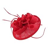 pillbox hut rosa Vintage-Stil, geringes Gewicht und modische Kopfbedeckung