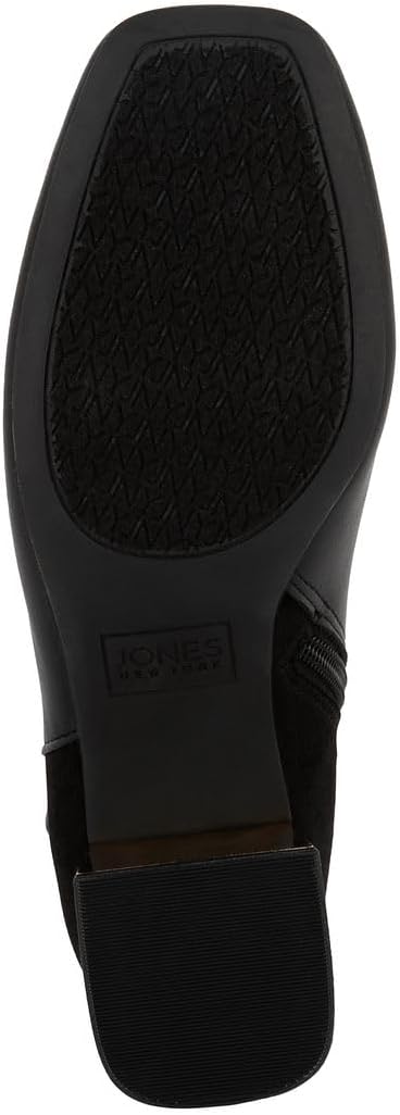 Jones New York Women’s Dress Booties with Block Heel and Gold Heel Accent, Side Zip Ankle Boots for Office & Evening Wear - Durling - Image 4