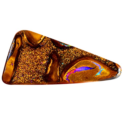Opale précieuse de Koroit 10.61 ct un cadeau mémorable pour passionné de gemmes rares