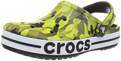 Image of Crocs Unisex-Adult Bayaband Clog Black /Multi Clog - 10 UK Men /11 UK Women (M11W13) (207806-0C4)