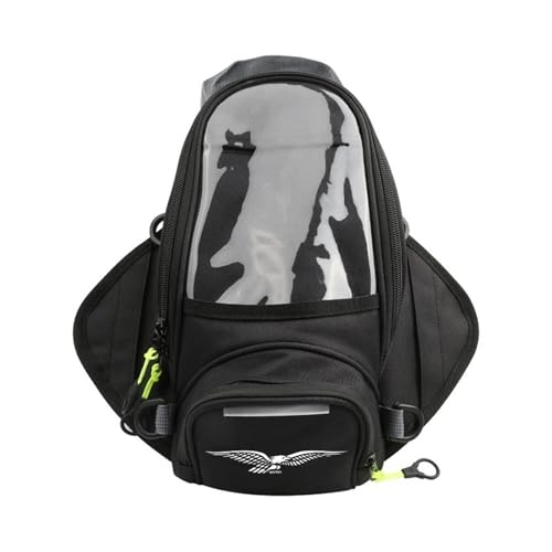 Seulomo Magnetischer Motorrad-Tankrucksack Für Moto Gu@&zzi V100 Mandello V7 Stone V8S TT Bobber Zubehör Motorrad Neue Multifunktionale Handy-Navigations-Tanktasche