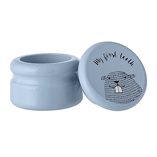 Preisvergleich Produktbild Bloomingville Box My first teeth, blau