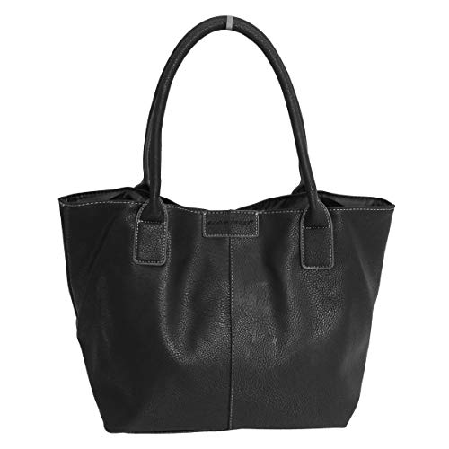 Bag Street - präsentiert von ZMOKA BGS-DHAT-3453-BK - Bolso de tela de sintético para mujer Negro Negrorn talla única