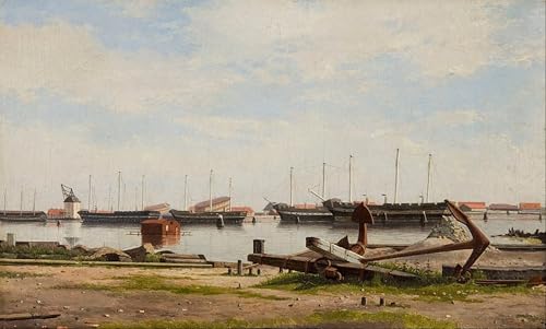 Cuadro Nyholm Eckersberg lienzo decorativo marinero 60x90cm