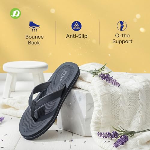 Image of DOCTOR EXTRA SOFT House Slipper for Women's Care Durable | Orthopaedic & Diabetic | Lightweight| Comfortable Footbed |Slippers for Girls & Ladies Daily Use D-05