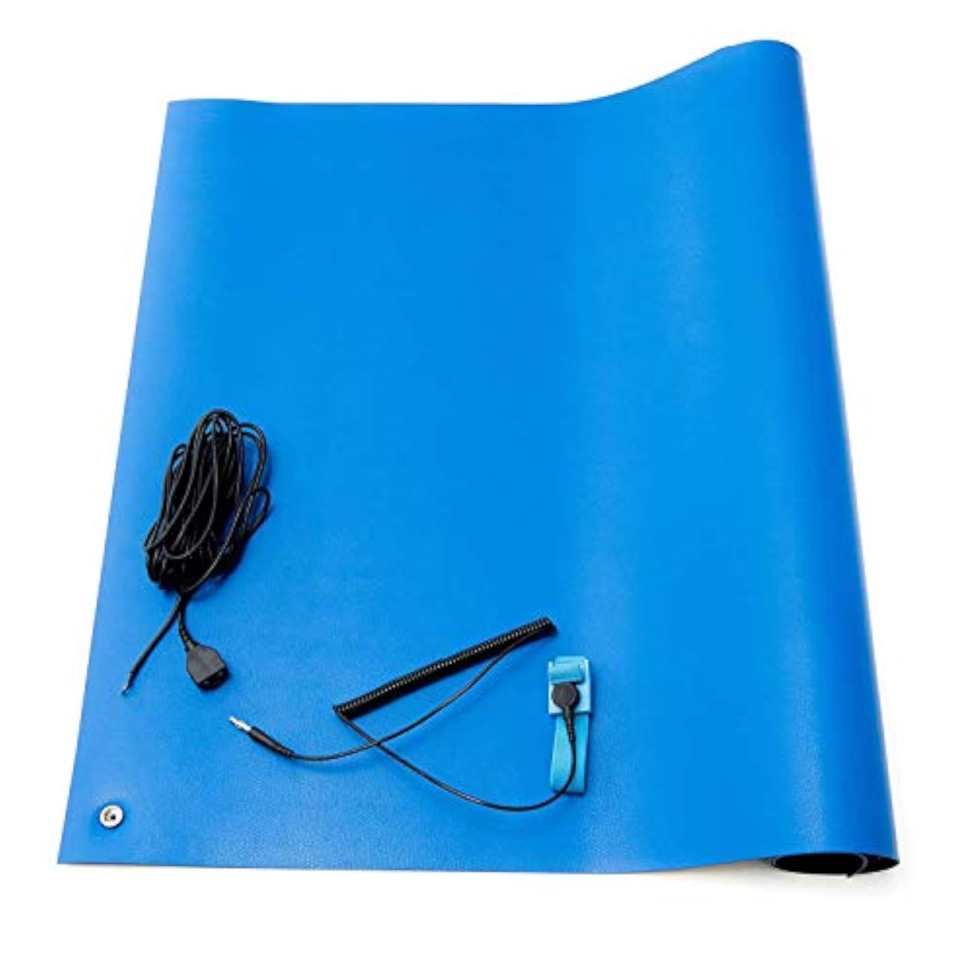 ESD Safe Table Mat PVC 2 Layer Blue Thickness 2mm
