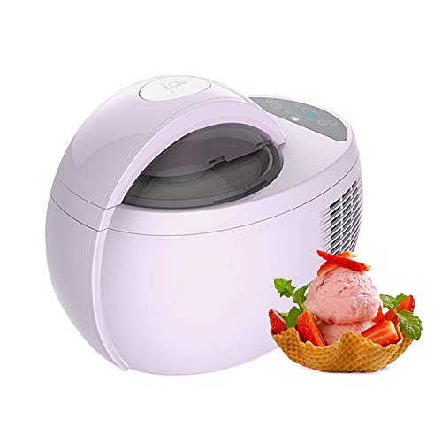 Speiseeisbereiter LJ 1000 ml, Eiscreme Maschine, Gelato Sorbet Tiefkühljoghurt, Maschine Abnehmbarer Mixing Paddle…