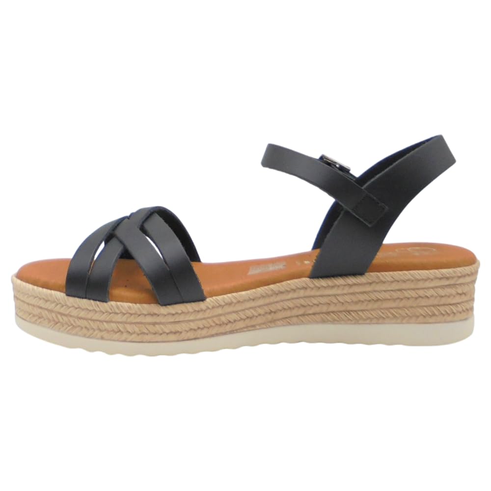 Oh! My Sandals - 6010 Zara Sandalias de Mujer cómodas con Plataforma Ligera y Plantilla Gel, Fabricadas en españa para: Mujer