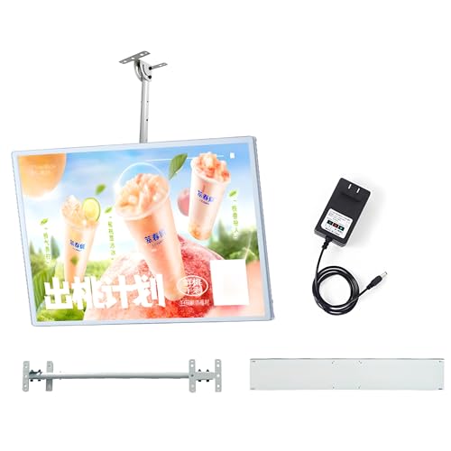 Panneau d'affichage mural numérique ultra mince avec cadre clipsable A2 - 8