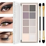 10 Colors Eyeshadow Palette, Wterproof Long Lasting High Pigment Eyeshadow Palette,Ultra-Blendable S