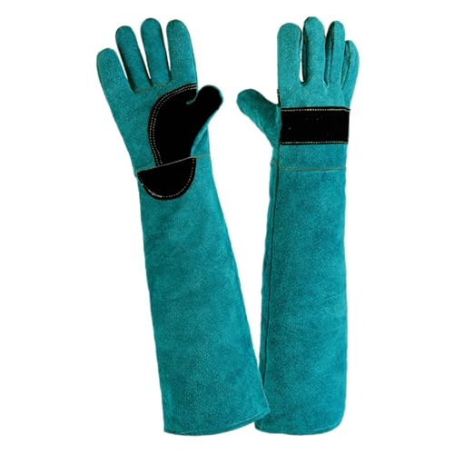 Anti-Bisshandschuhe für Hunde und Katzen, Fellpflege-Handschuhe, Leder-Schweißhandschuhe, Vogelhandhabung, Falkenhandschuhe, Greifer, Anti-Biss-Futterhandschuhe
