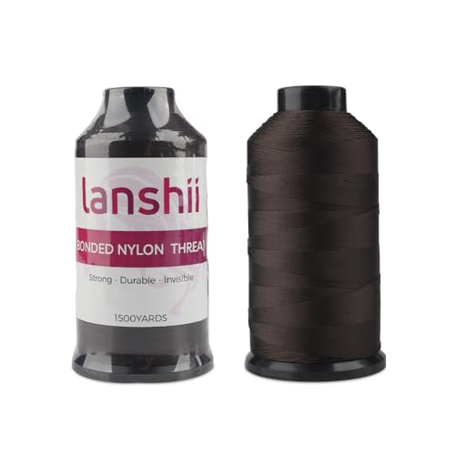 Hilo de nylon 1500 yardas para costura extensiones miniatura 1