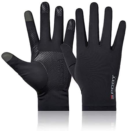 メンズグローブ 夏用 冷感 メンズ手袋 薄型 Uvカット 滑り止め加工 タッチパネル対応 Uvカット手袋 手触り良い 男女兼用 自転車 運転用 本日の目玉