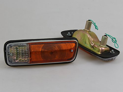 FRONT TURN SIGNAL LIGHTS LH/RH NEW (2 PIECES) FIT FOR DATSUN 521 TRUCK