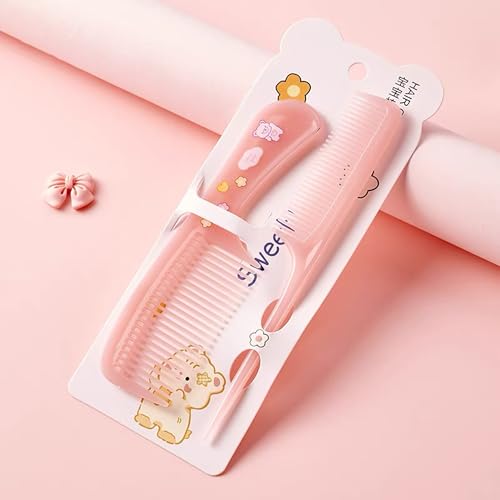 Set de 2 Peines Mini para Niños Color Rosa miniatura 6