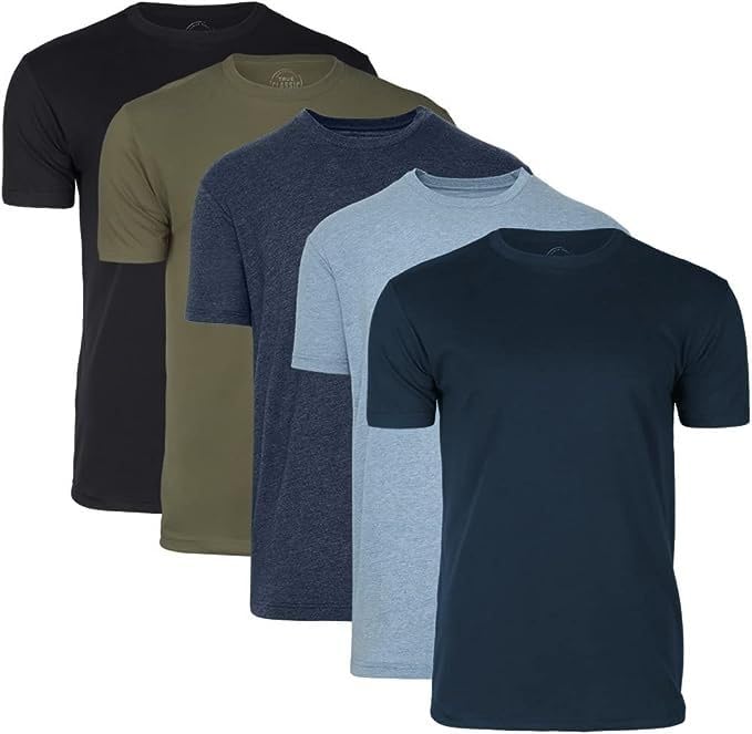 True Classic Tees Premium Fitted Men's TShirts Pack Crew Neck