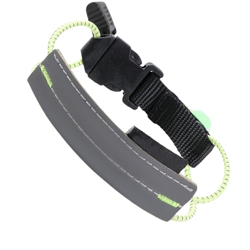 Yianyal Reflektierendes Beinband, hohe Sichtbarkeit, reflektierendes Band, verstellbares Zubehör für