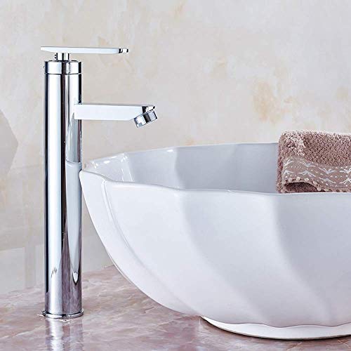 Robinet de cuve d'eau surélevé pour une salle de bain moderne et vasque à poser
