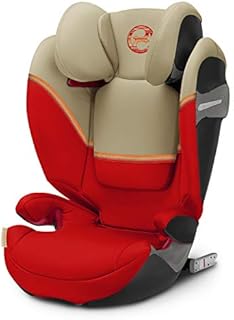 Cybex Gold Solution S-Fix High Back Booster Car Seat, For Cars with and without ISOFIX, Group 2/3 (15-50 kg), From Approx 3-12 Years, Granite Black