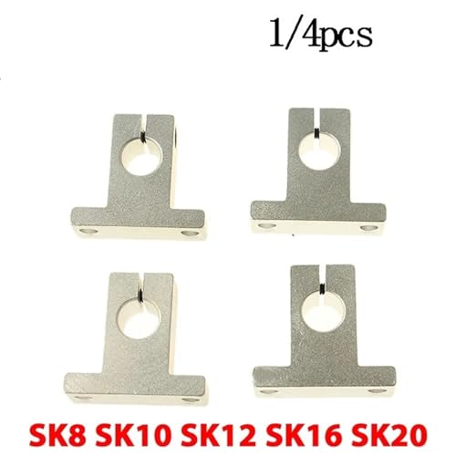 Support de rail linéaire SK16 anti-vibration pour stabiliser les axes de routeur CNC