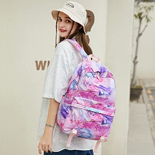 NUTOT kit mochila escolar infantil menina mochila feminina grande impermeável lancheira termica femi