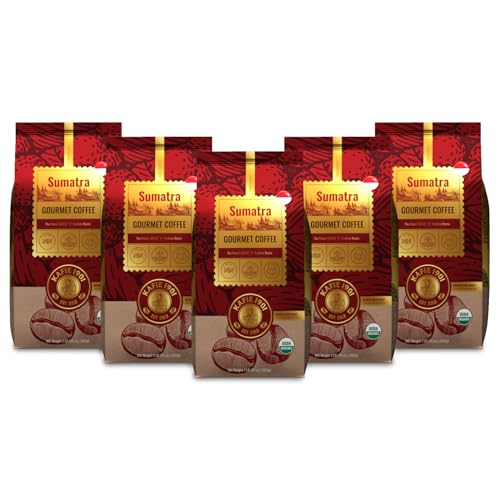 Kafie 1901 Coffee Co. Café en Grano Sumatra 5 lb miniatura 1