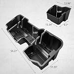 OEDRO Under Seat Storage Box Fit 2019-2026 Chevy Silverado/GMC Sierra 1500 - Image 2