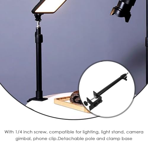 Soporte para cámara para mesa ideal para live streaming y videoconferencias de escritorio estables 7