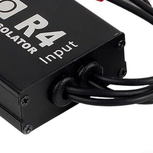 Transformador de aislamiento de audio de 4 canales SPORTARC y eliminador de ruido RCA para coche