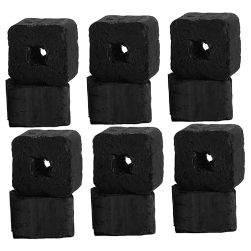 TOYANDONA Parrilla De Carbón Sin Humo para Barbacoa Parrilla Portátil De Piedra Volcánica para Mesa Parrilla De Piedra para Chimenea Parrilla Portátil para Barbacoa Piedra Pómez