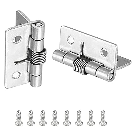 4pcs Automatic Closing Spring Door Hinges Cover