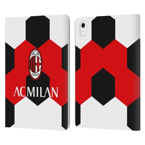 Carcasa AC Milan iPad Air 2022 antiarañazos con cierre magnético y tapa tipo libro