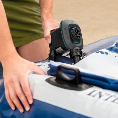 Intex Volt Quick-Fill Ac Electric Pump 68605 Schwarz